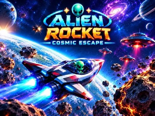 Alien Rocket : Cosmic Escape Cover